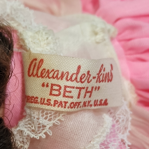 Madame Alexander Beth #412 Little Women Series Vintage Doll with Box - Picture 8 of 10